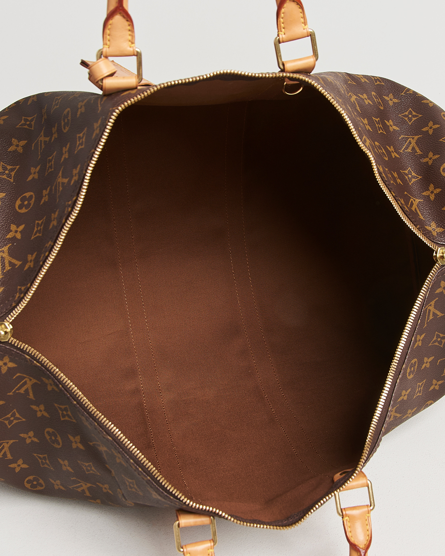 Homme | Pre-Owned & Vintage Bags | Louis Vuitton Pre-Owned | Keepall Bandoulière 55 Monogram