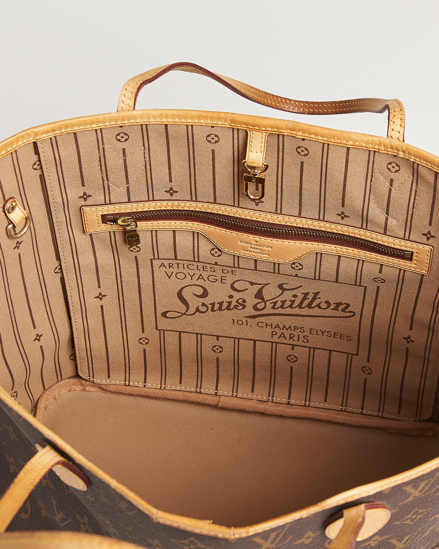 Heren | Pre-Owned & Vintage Bags | Louis Vuitton Pre-Owned | Neverfull MM Monogram