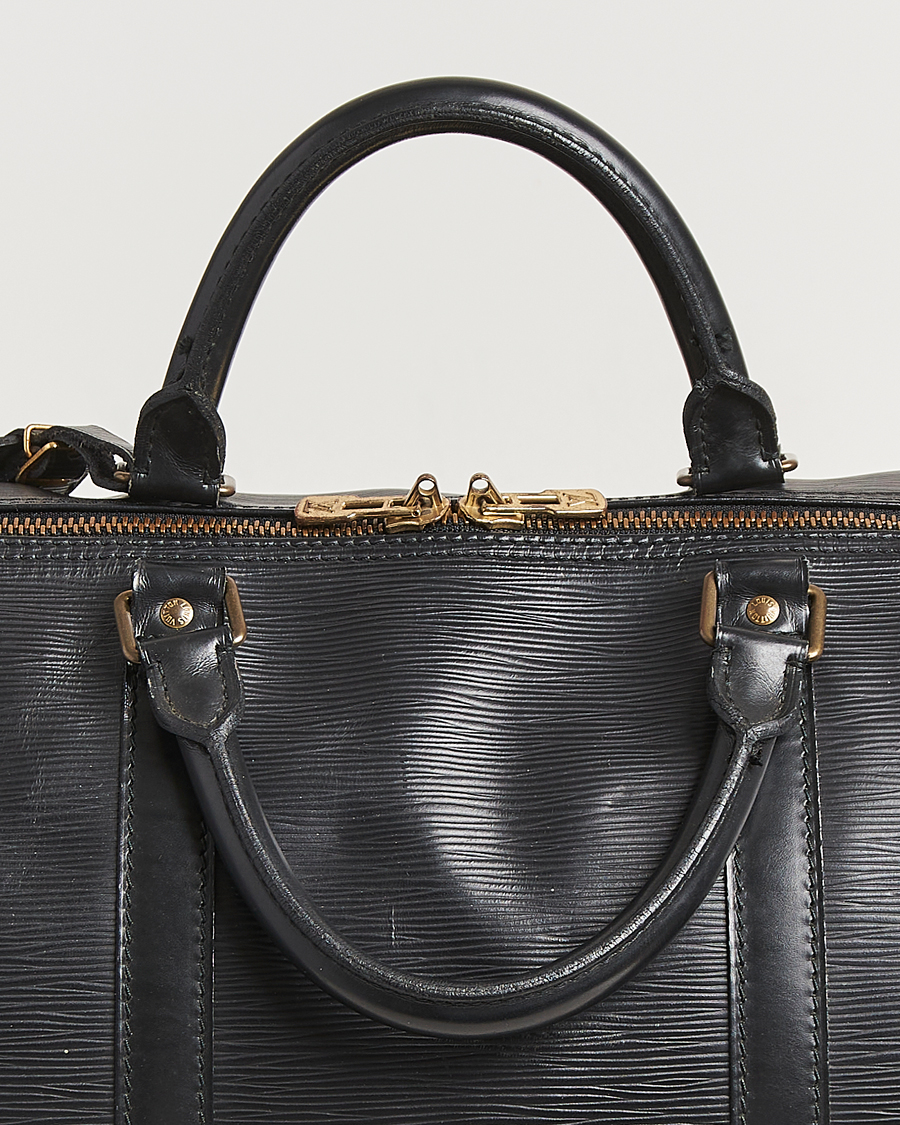 Homme | Pre-Owned & Vintage Bags | Louis Vuitton Pre-Owned | Keepall 60 Epi Leather Black