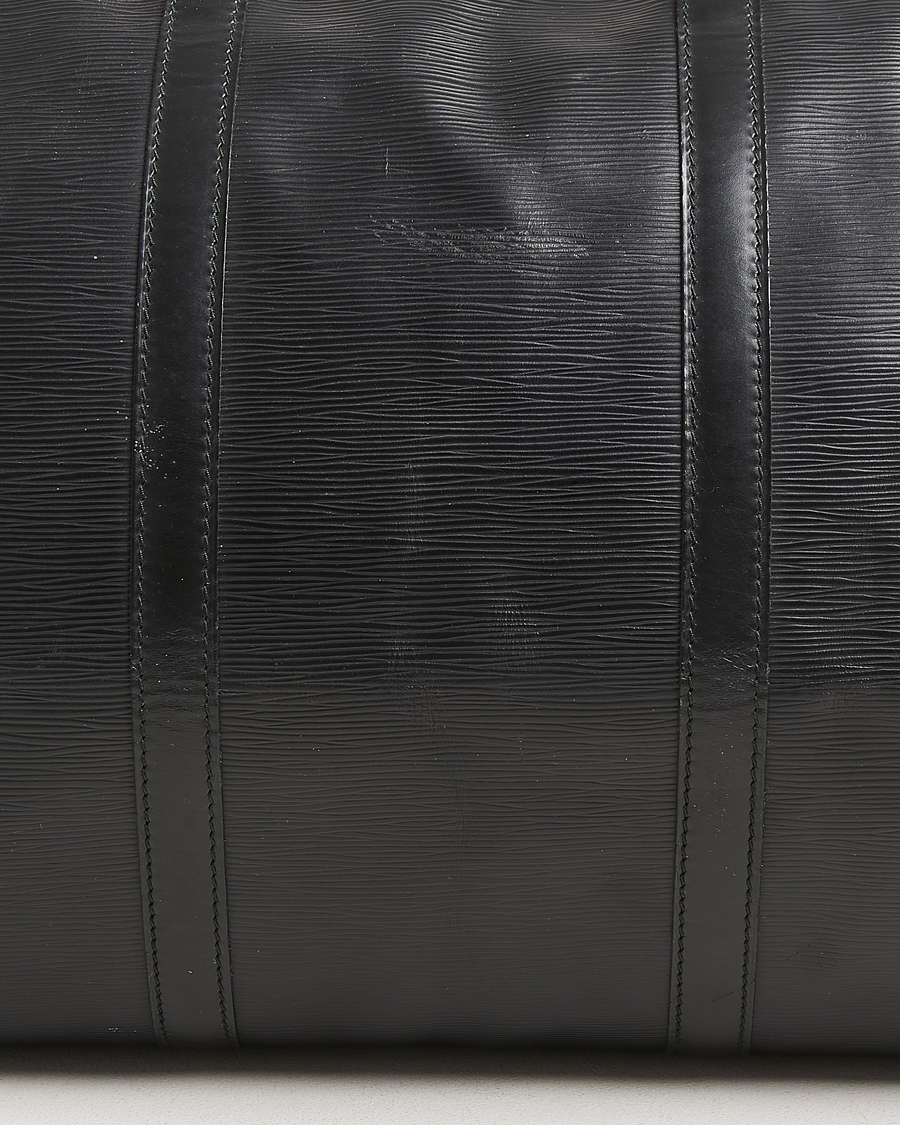Homme | Pre-Owned & Vintage Bags | Louis Vuitton Pre-Owned | Keepall 60 Epi Leather Black