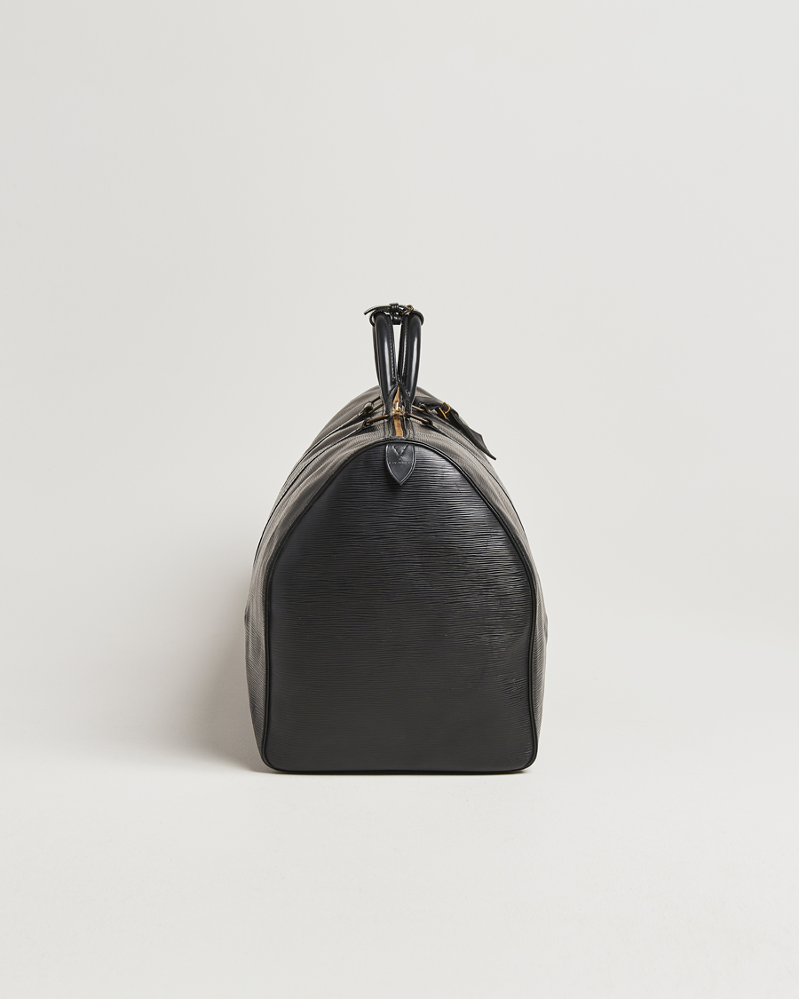 Homme | Pre-Owned & Vintage Bags | Louis Vuitton Pre-Owned | Keepall 60 Epi Leather Black