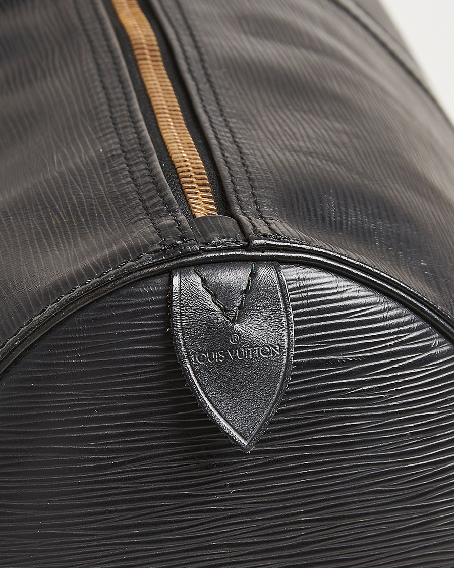 Homme | Pre-Owned & Vintage Bags | Louis Vuitton Pre-Owned | Keepall 60 Epi Leather Black