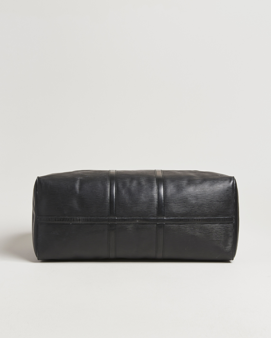 Homme | Pre-Owned & Vintage Bags | Louis Vuitton Pre-Owned | Keepall 60 Epi Leather Black