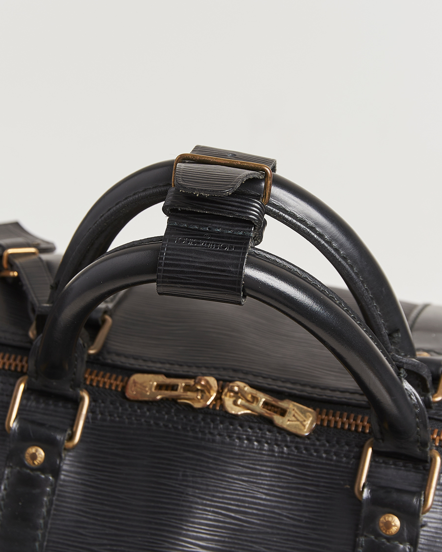Homme | Pre-Owned & Vintage Bags | Louis Vuitton Pre-Owned | Keepall 60 Epi Leather Black