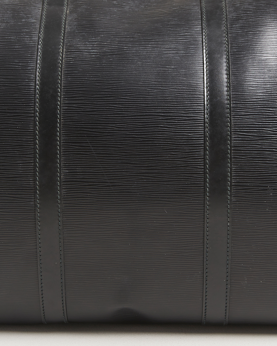 Homme | Pre-Owned & Vintage Bags | Louis Vuitton Pre-Owned | Keepall 60 Epi Leather Black