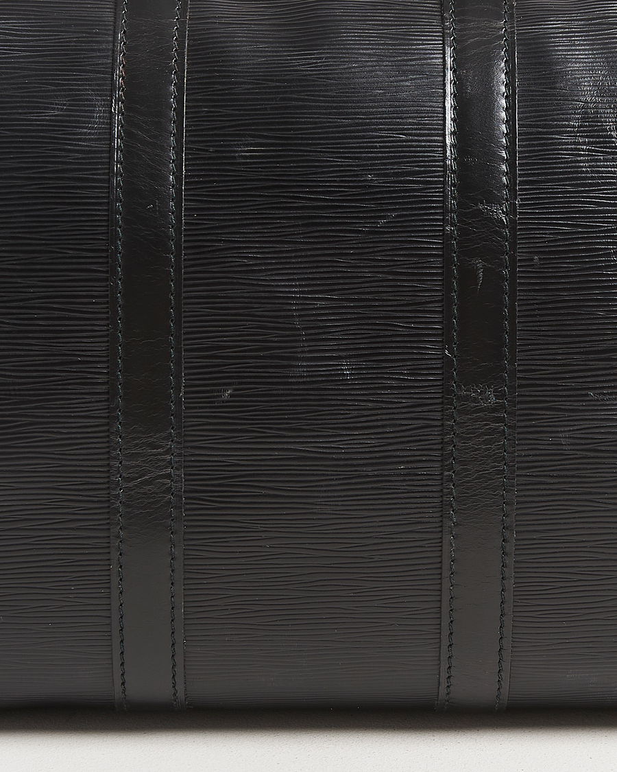 Homme | Pre-Owned & Vintage Bags | Louis Vuitton Pre-Owned | Keepall 45 Epi Leather Black