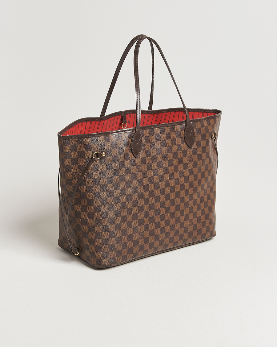 Homme | Pre-Owned & Vintage Bags | Louis Vuitton Pre-Owned | Neverfull GM Damier Ebene