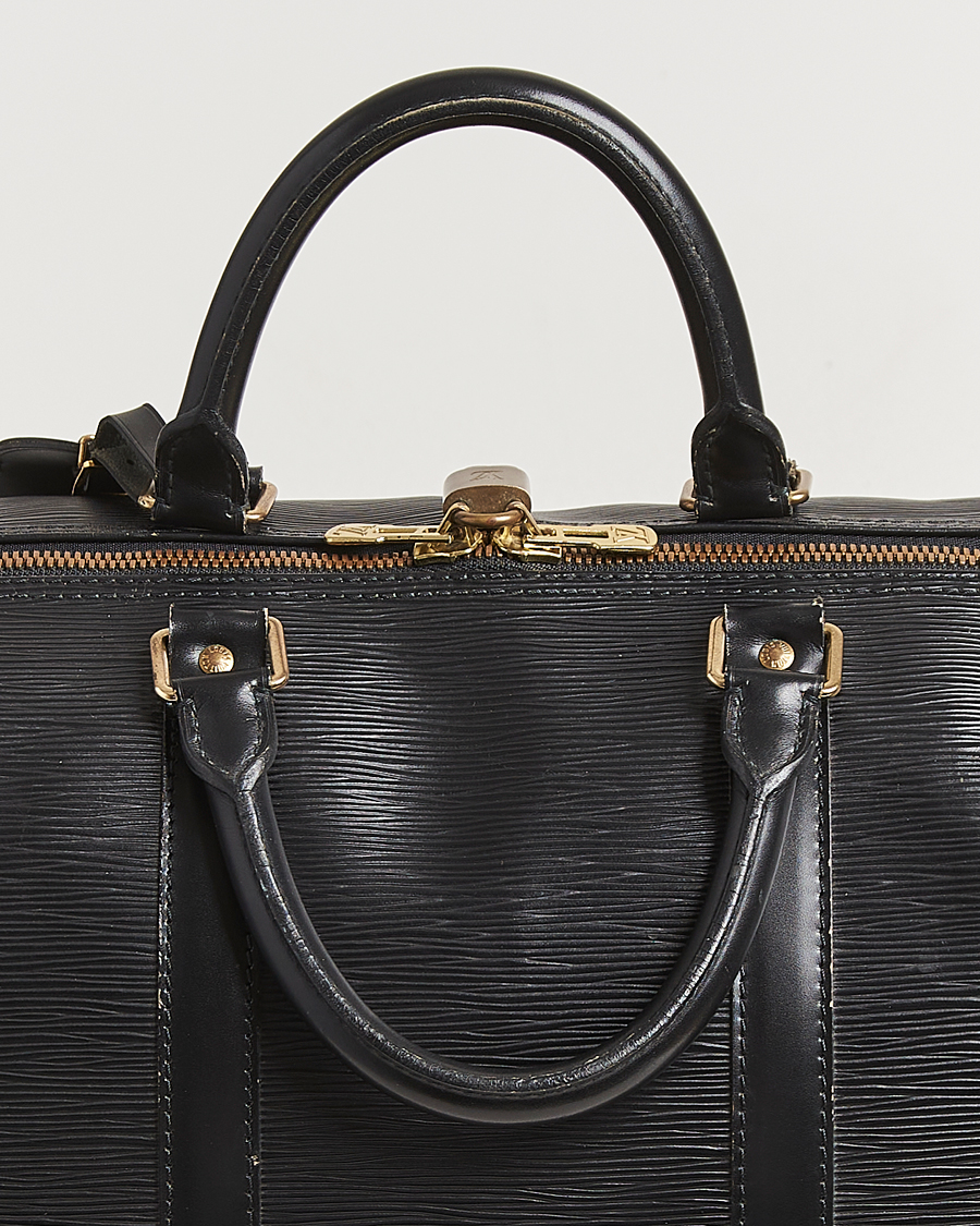 Homme | Pre-Owned & Vintage Bags | Louis Vuitton Pre-Owned | Keepall 55 Epi Leather Black