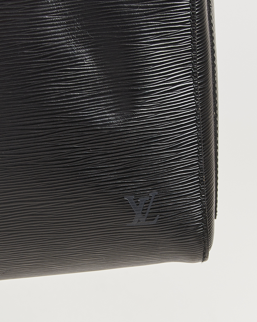 Homme | Pre-Owned & Vintage Bags | Louis Vuitton Pre-Owned | Keepall 55 Epi Leather Black