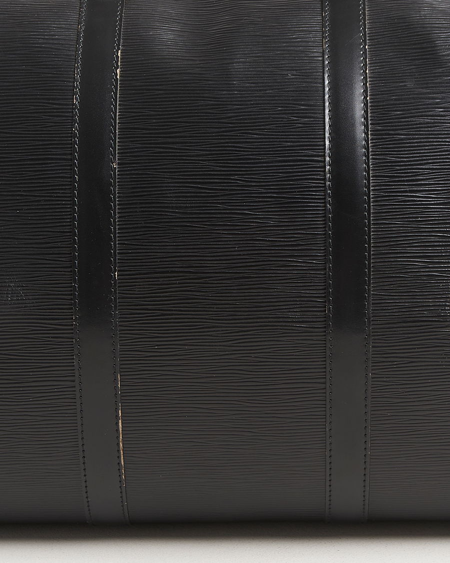 Homme | Pre-Owned & Vintage Bags | Louis Vuitton Pre-Owned | Keepall 55 Epi Leather Black