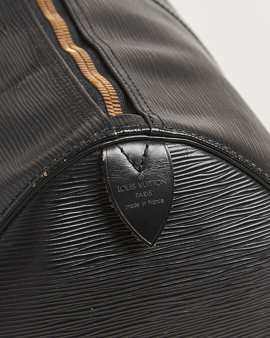 Homme | Pre-Owned & Vintage Bags | Louis Vuitton Pre-Owned | Keepall 55 Epi Leather Black