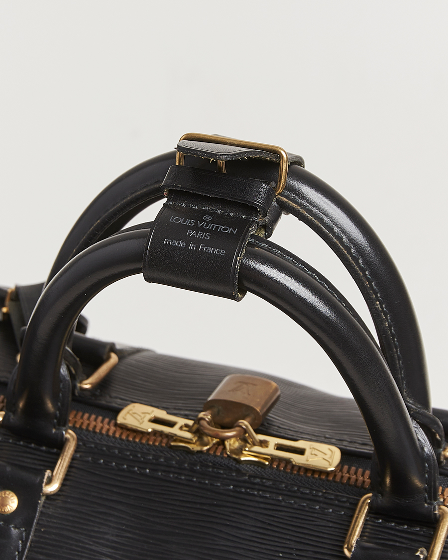 Homme | Pre-Owned & Vintage Bags | Louis Vuitton Pre-Owned | Keepall 55 Epi Leather Black
