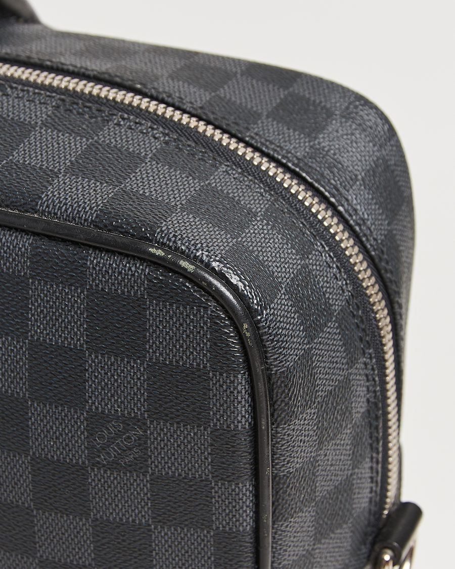 Heren | Pre-Owned & Vintage Bags | Louis Vuitton Pre-Owned | Porte-Documents Voyage Briefcase Damier Graphite