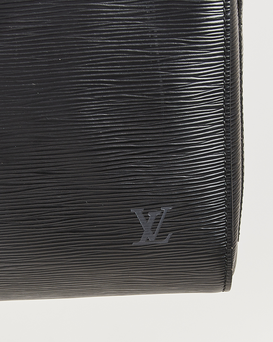 Homme | Pre-Owned & Vintage Bags | Louis Vuitton Pre-Owned | Keepall 45 Epi Leather Black