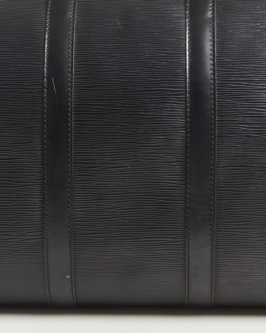Homme | Pre-Owned & Vintage Bags | Louis Vuitton Pre-Owned | Keepall 45 Epi Leather Black