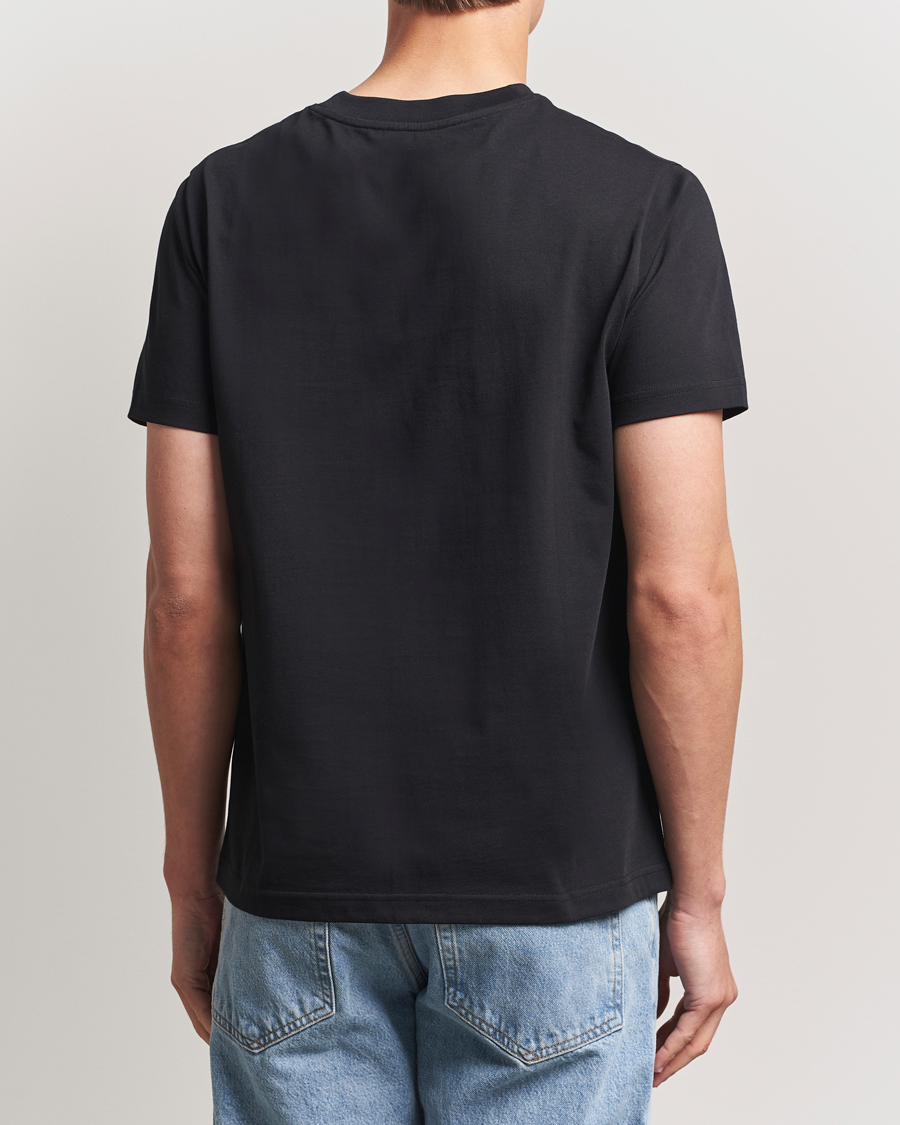 Heren | T-shirts | A.P.C. | Embroidered APC T-Shirt Black