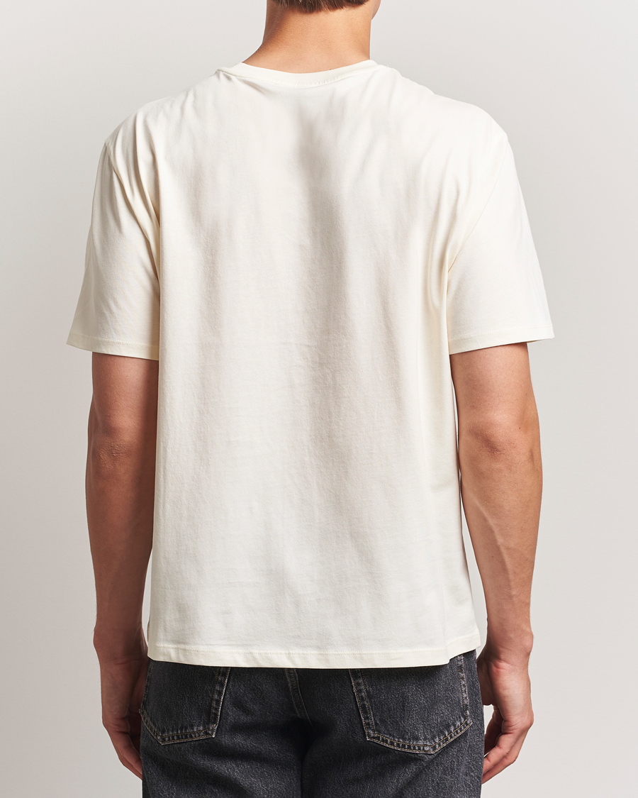 Heren | T-shirts | A.P.C. | 70's Logo T-Shirt Ecru
