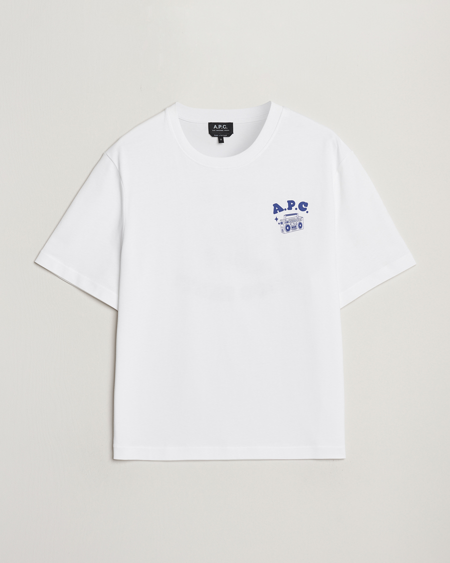 Homme | T-shirts | A.P.C. | Disco T-Shirt White