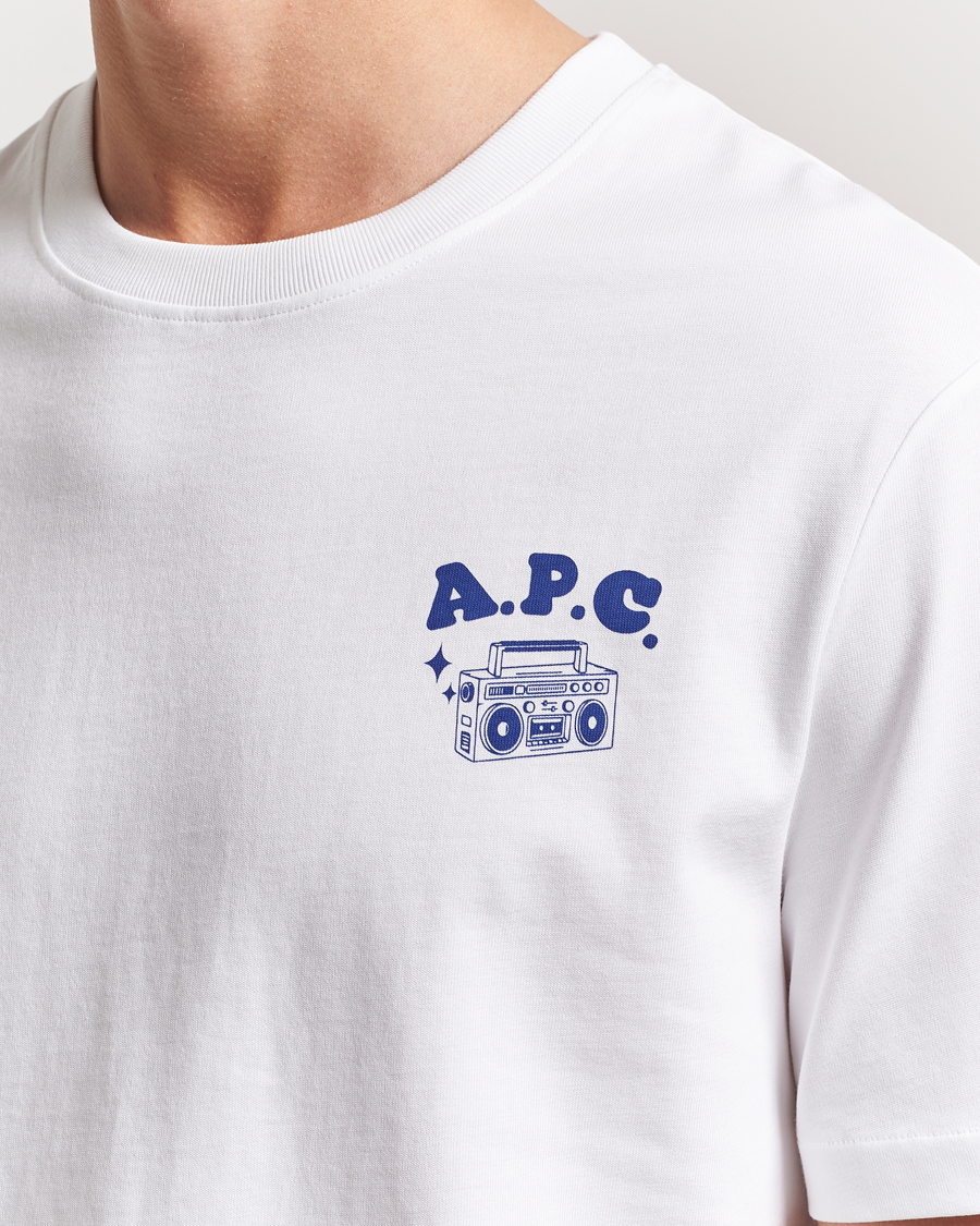 Homme | T-shirts | A.P.C. | Disco T-Shirt White