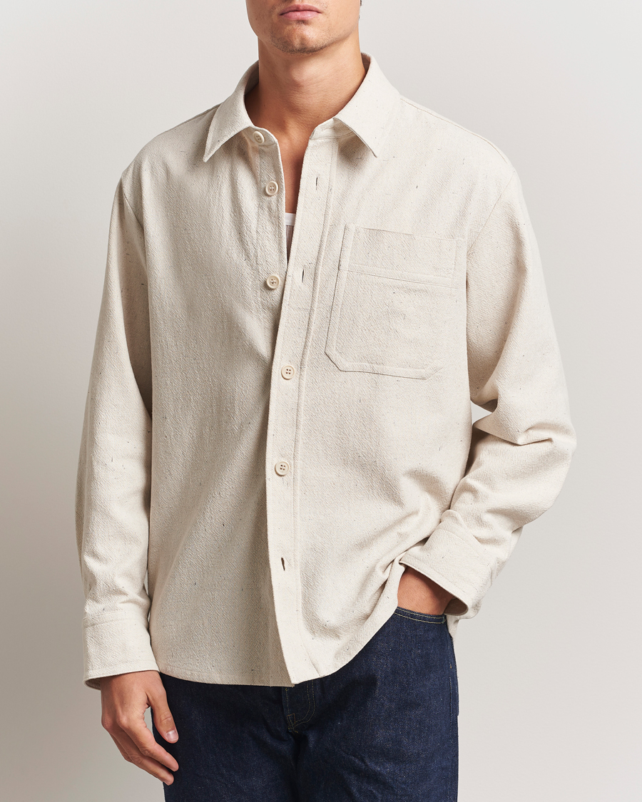 Heren | Overhemden | A.P.C. | Basile Overshirt Ecru