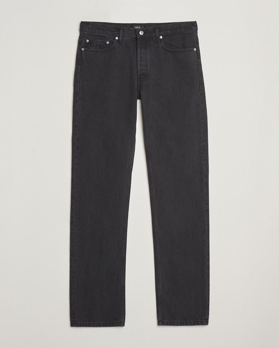 Heren | Jeans | A.P.C. | New Standard Jeans Washed Black