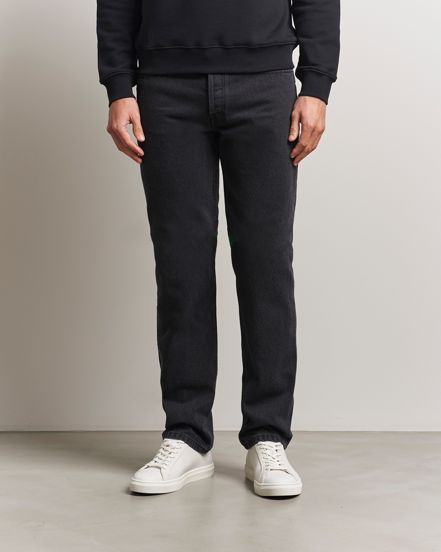 Heren | Jeans | A.P.C. | New Standard Jeans Washed Black