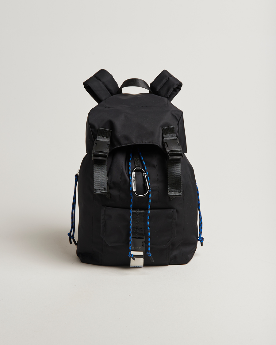Heren | Tassen | A.P.C. | Trek Backpack Black