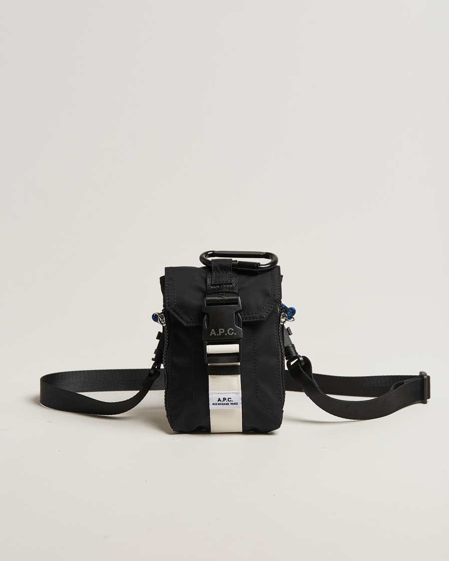 Heren | Tassen | A.P.C. | Trek Crossbody Pouch Black