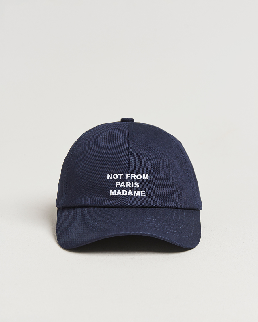 Homme | Bobs Et Casquettes | Drôle de Monsieur | Slogan Baseball Cap Navy