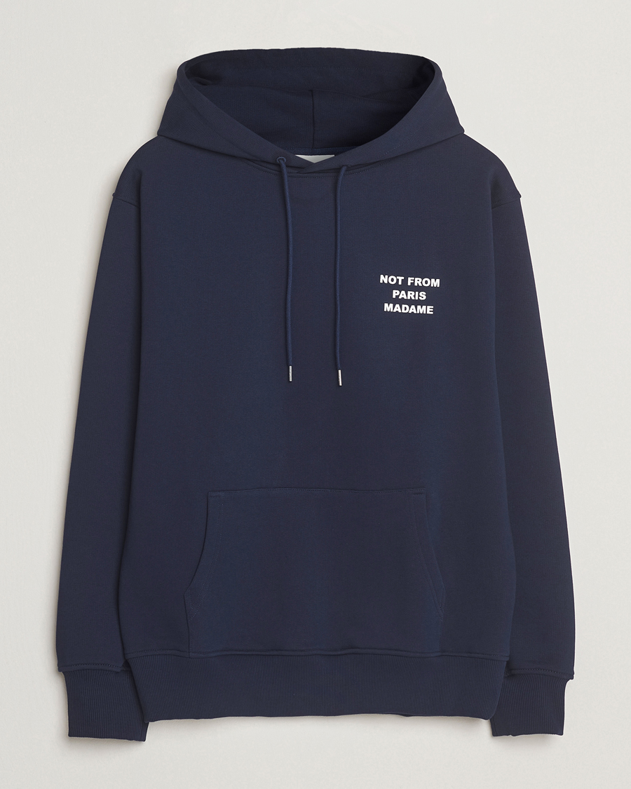 Homme | Pulls Et Tricots | Drôle de Monsieur | Slogan Hoodie Navy