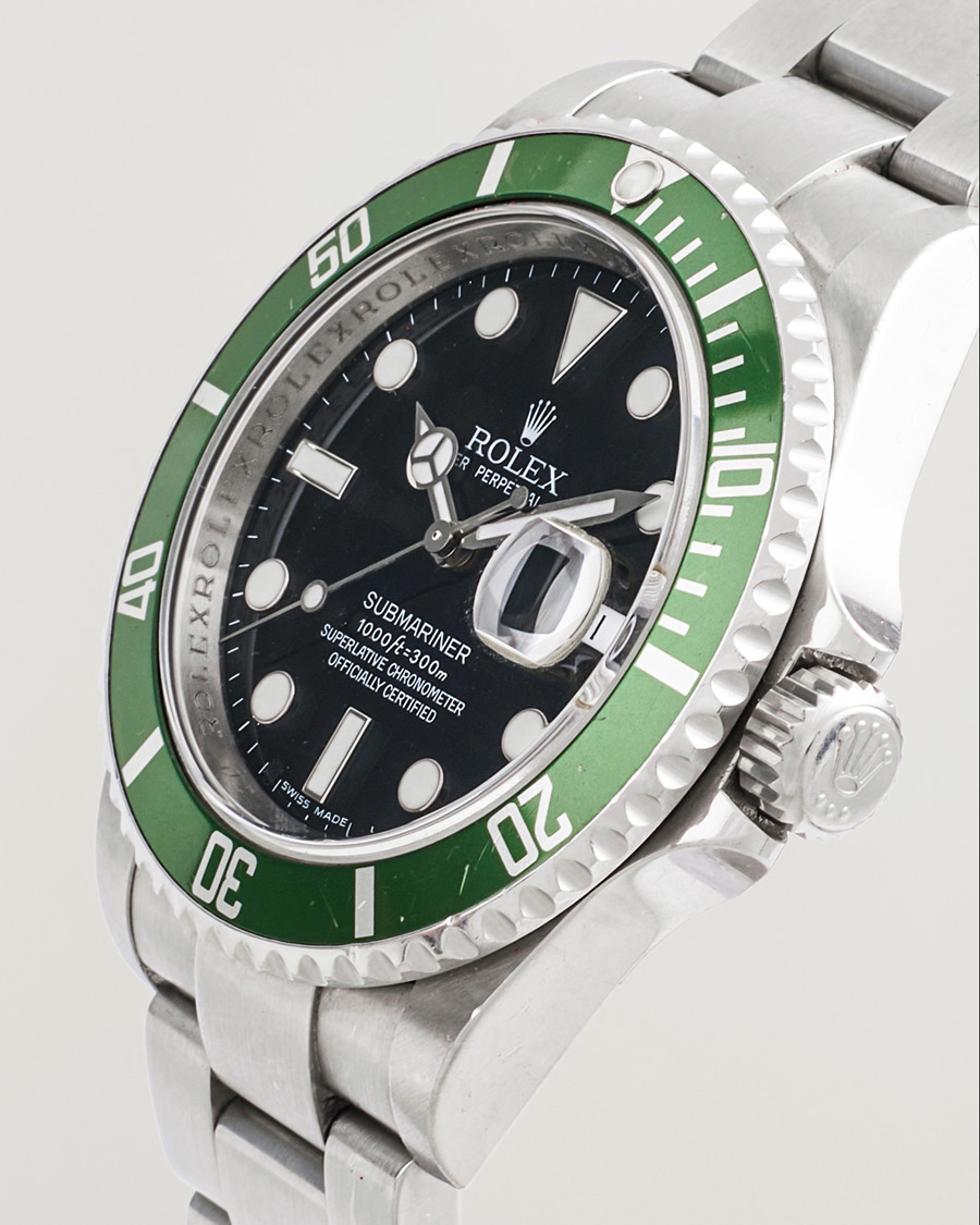 Homme | Rolex Pre-Owned Submariner Kermit | Rolex Pre-Owned | Submariner Kermit