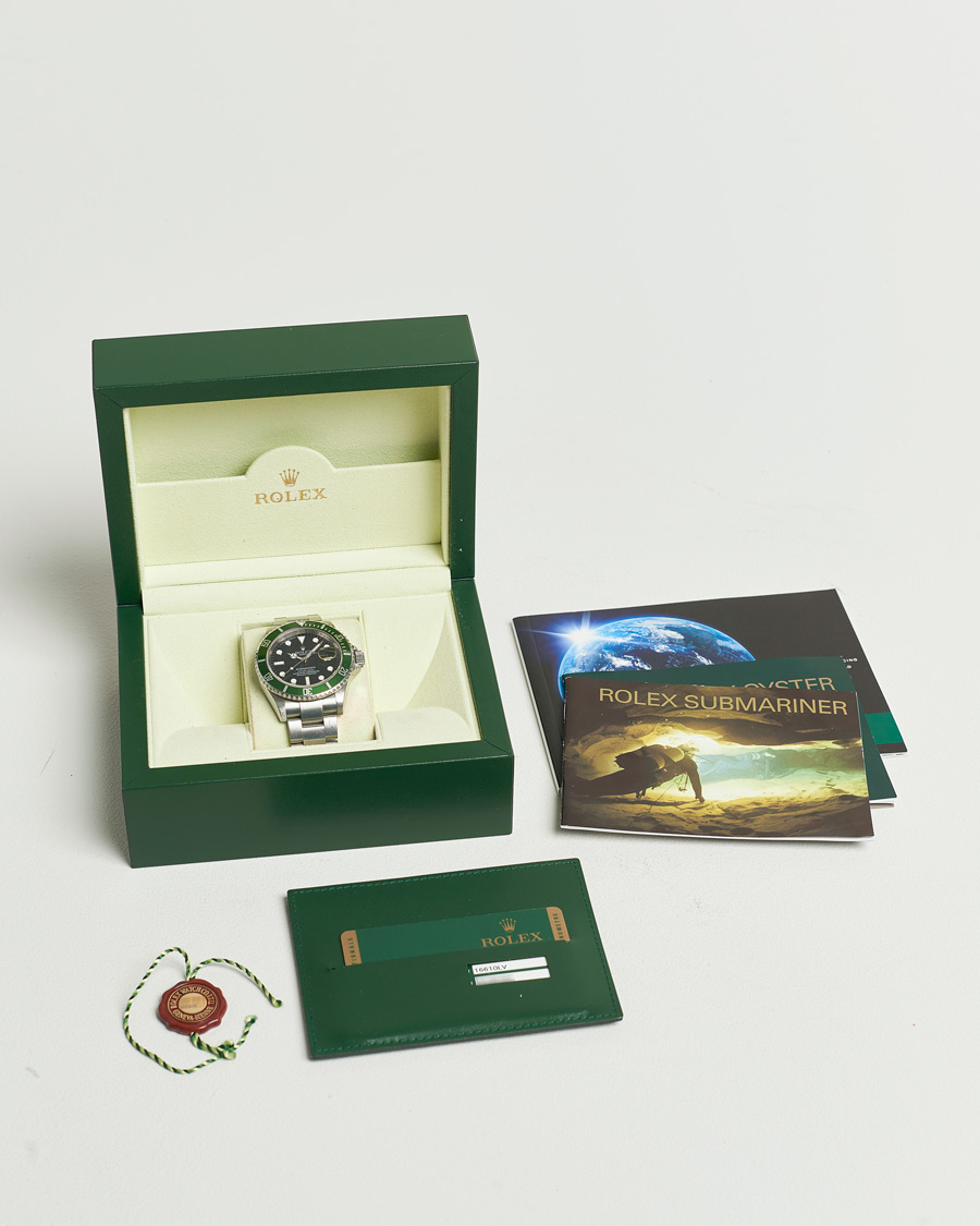 Homme | Rolex Pre-Owned Submariner Kermit | Rolex Pre-Owned | Submariner Kermit