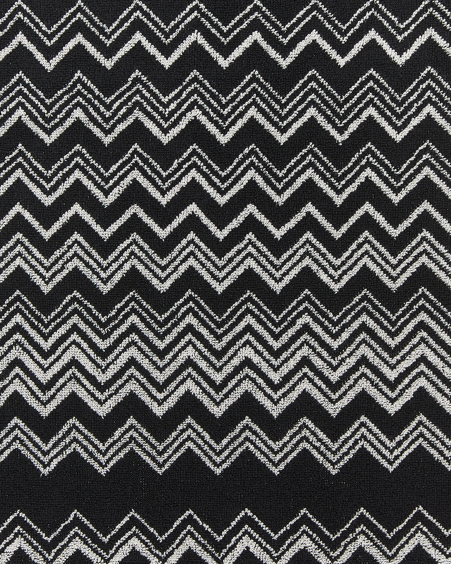 Homme | Tissus | Missoni Home | Keith Hand Towel 70x40cm Black/White