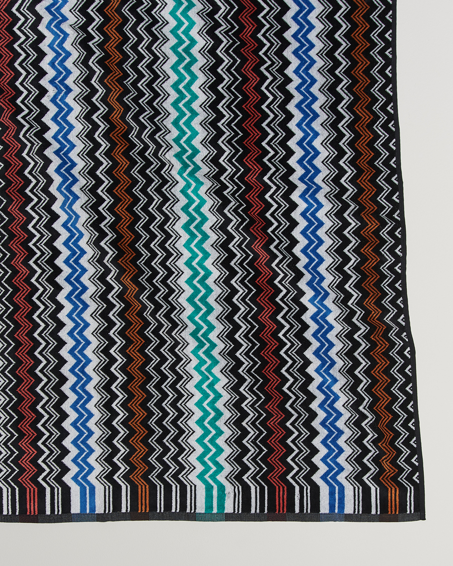 Homme | Tissus | Missoni Home | Neoclassic Bath Towel 70x115cm Black Multi