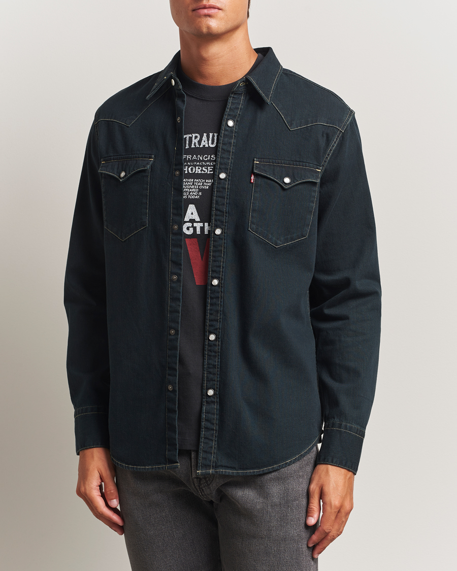 Homme | Chemises | Levi's | Barstow Western Standard Shirt Washed Black