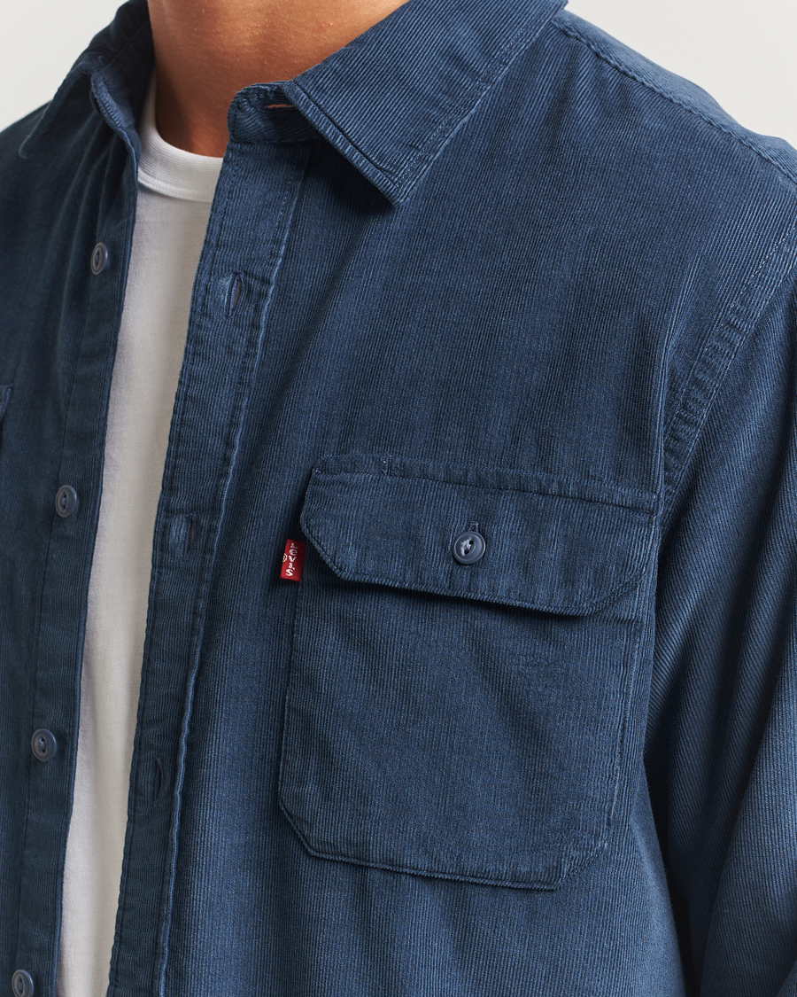 Heren | Overhemden | Levi's | Jackson Corduroy Worker Shirt Zodiac Blue