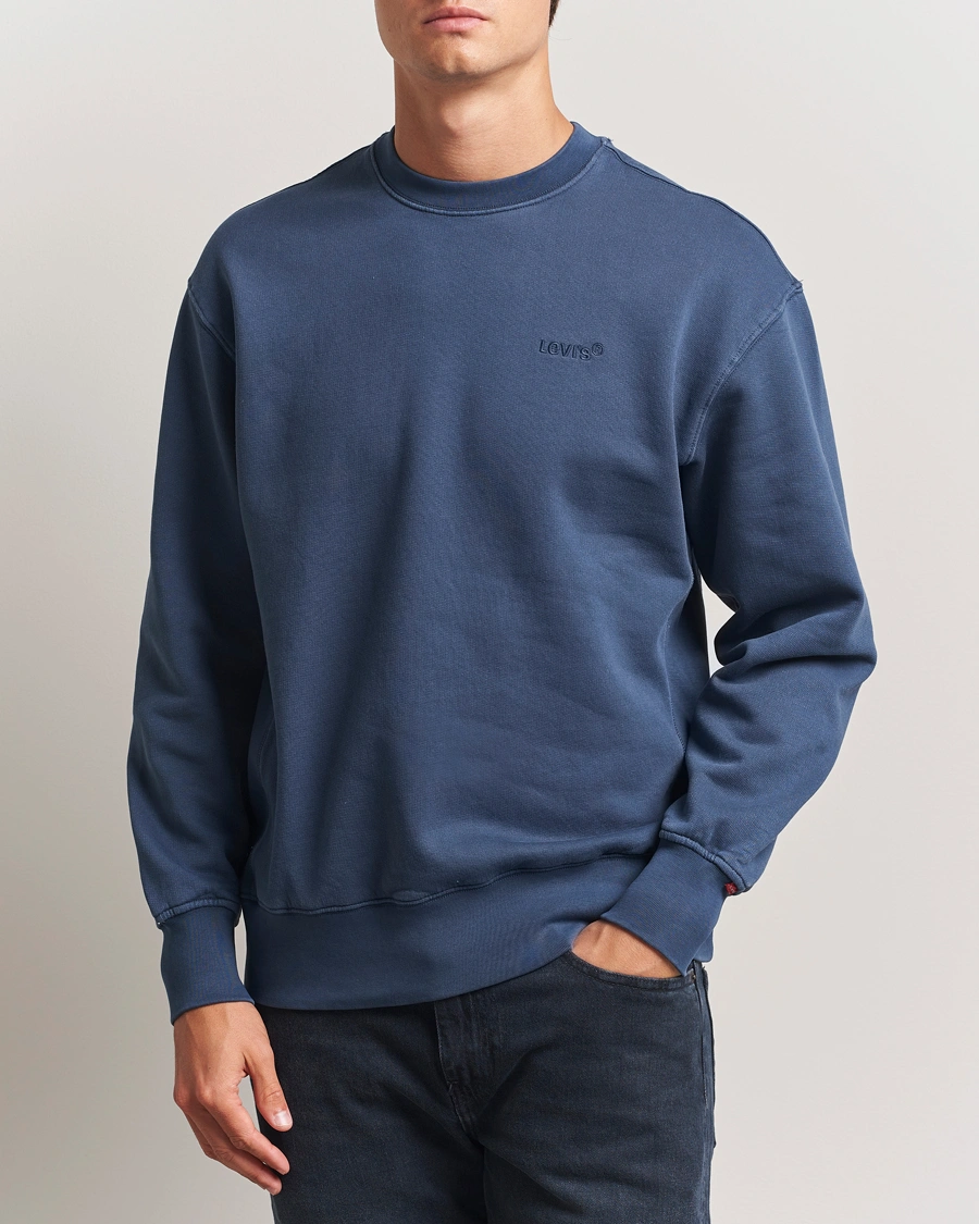Homme | Pulls Et Tricots | Levi's | Authentic Crew Neck Sweatshirt Sargasso Sea