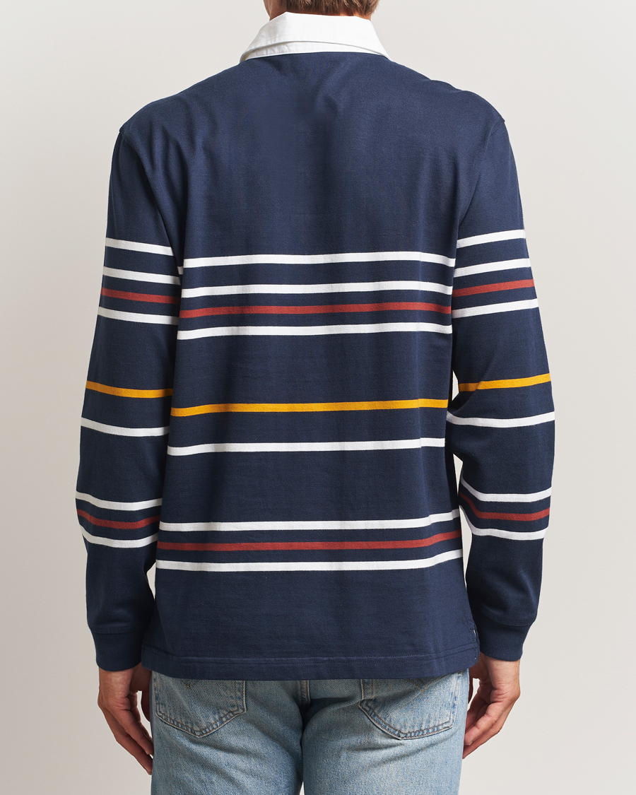 Homme | Pulls Et Tricots | Levi's | Union Striped Rugby Sweater Navy Blazer