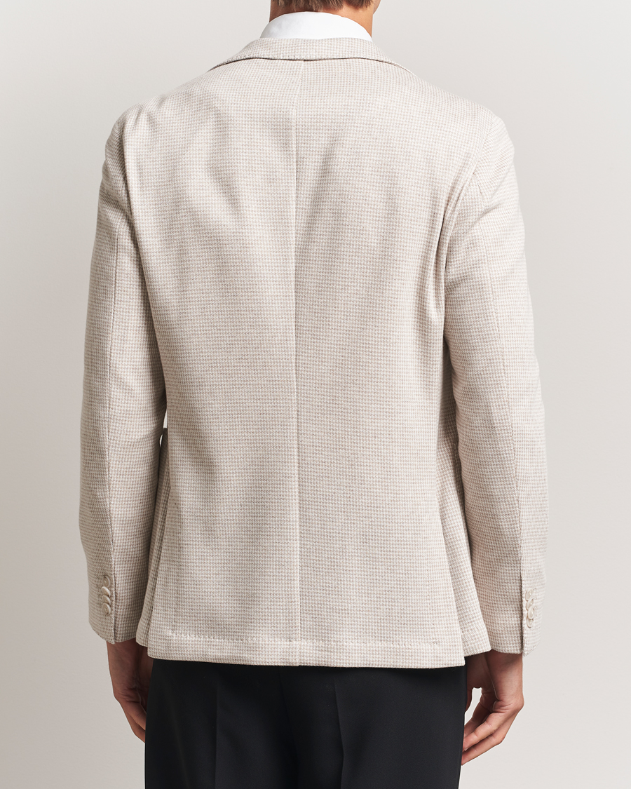 Homme | Blazers | BOSS BLACK | Hanry Cotton Pepita Blazer Medium Beige