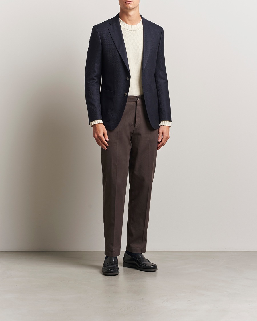 Homme | Blazers | BOSS BLACK | Hutson Structured Blazer Dark Blue
