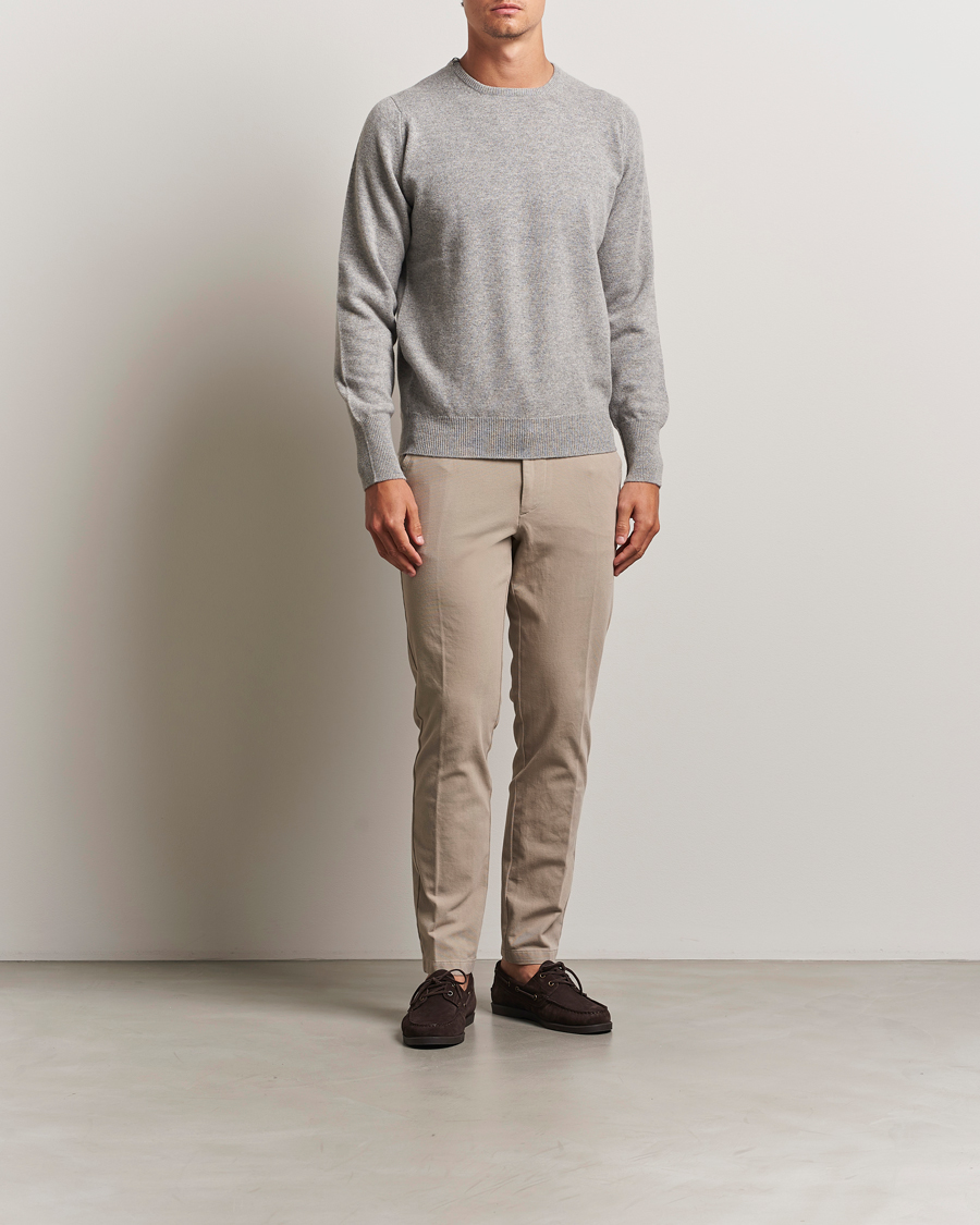 Heren | Broeken | BOSS BLACK | Kaiton Structured Chinos Open Beige