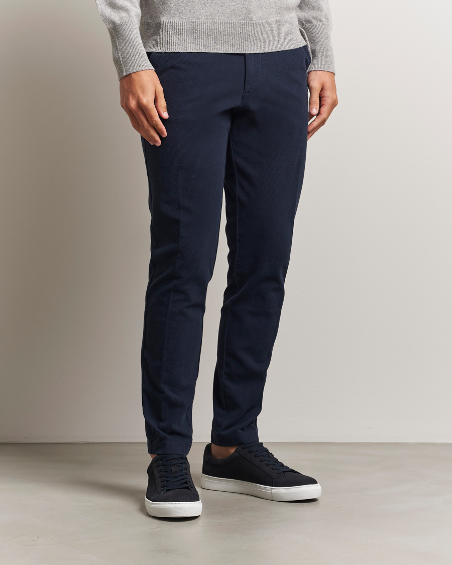 Homme | Pantalons | BOSS BLACK | Kaiton Structured Chinos Dark Blue