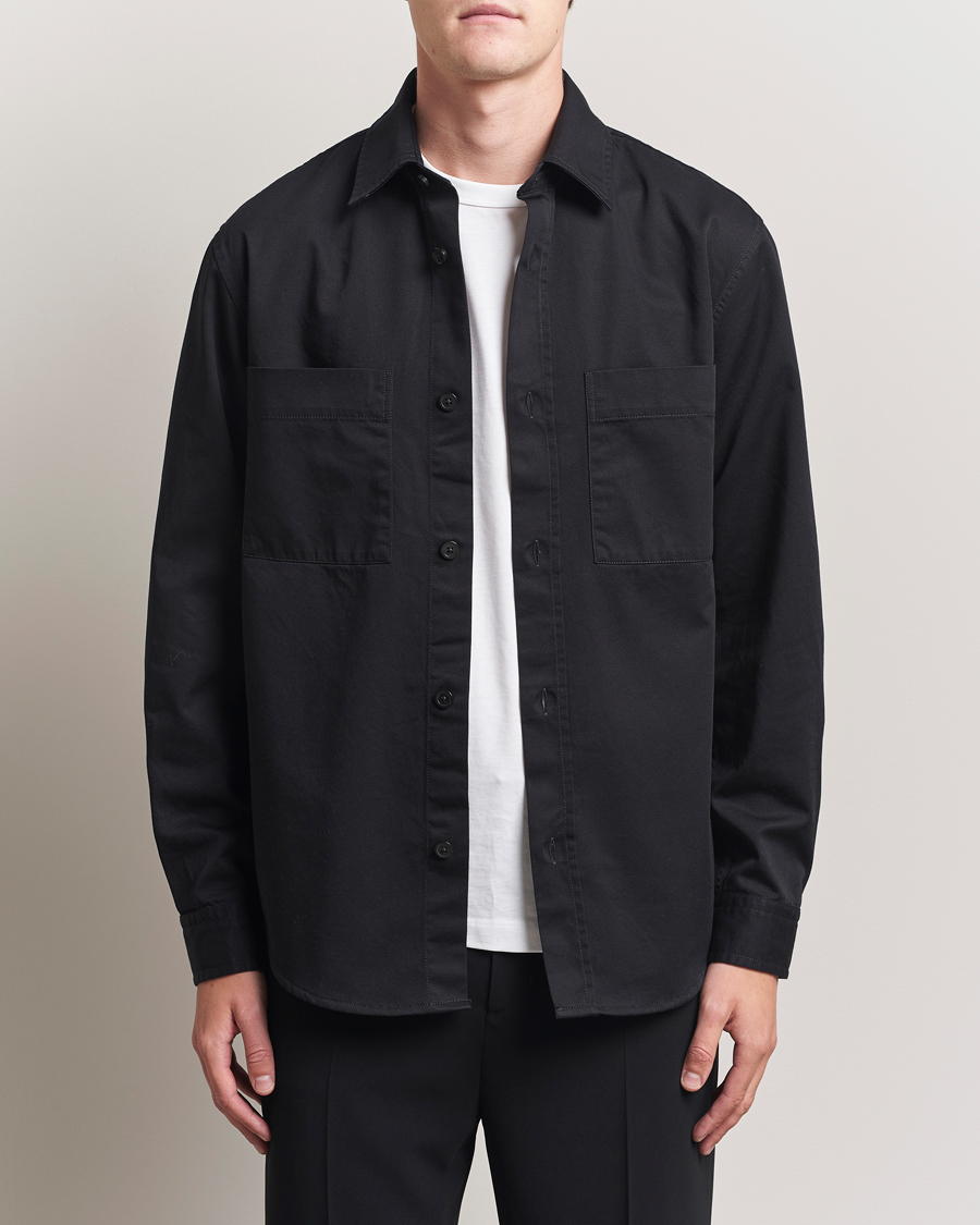 Heren | Overhemden | BOSS BLACK | Owen Overshirt Black
