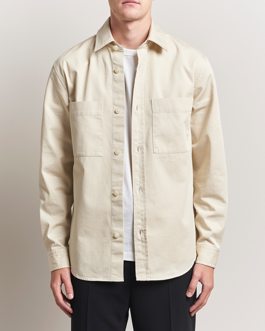Homme | Chemises | BOSS BLACK | Owen Overshirt Open White