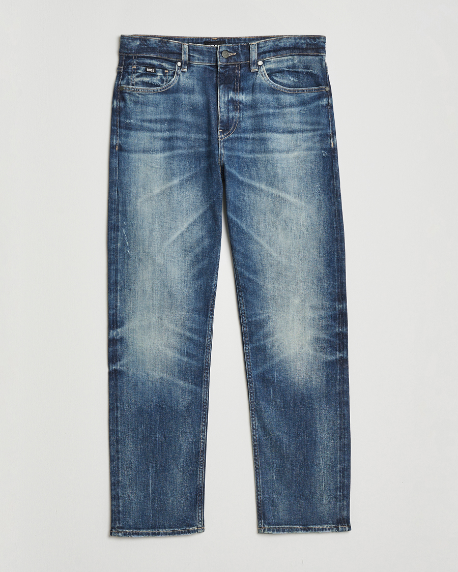 Homme | Jeans | BOSS BLACK | Ogden Regular Fit Jeans Medium Blue