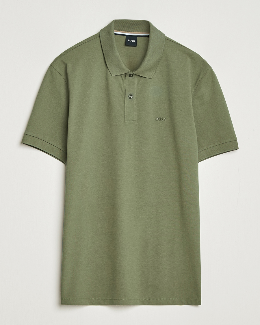 Homme | Polos | BOSS BLACK | Pallas Polo Medium Green