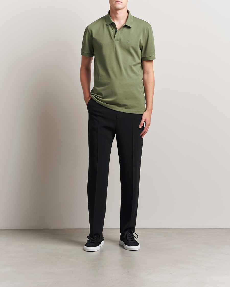 Homme | Polos | BOSS BLACK | Pallas Polo Medium Green
