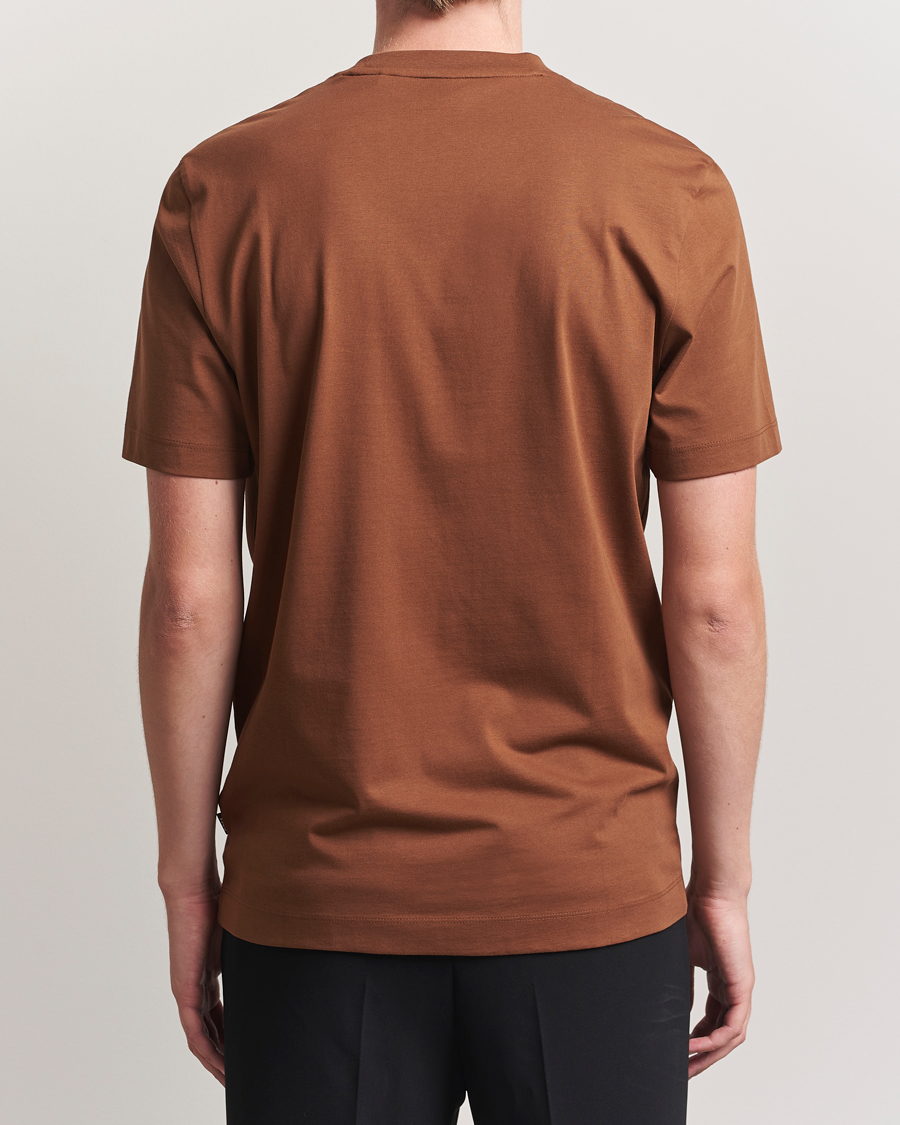 Homme | T-shirts | BOSS BLACK | Thompson Crew Neck T-Shirt Medium Brown
