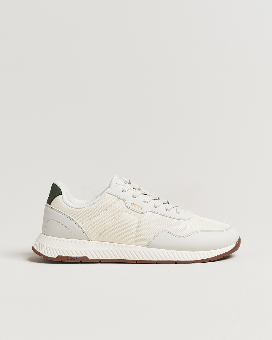 Homme | Baskets | BOSS BLACK | Titanium Running Sneaker Light Beige