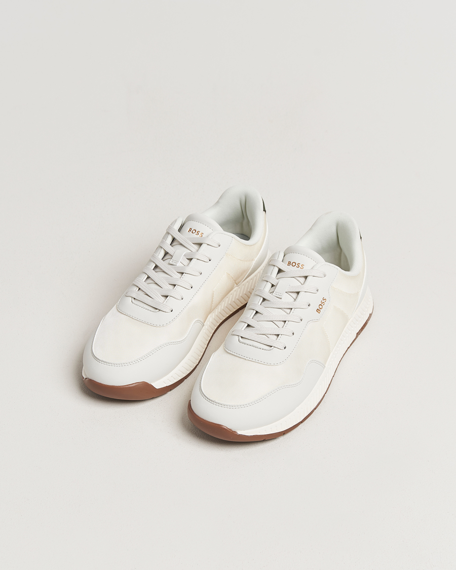 Homme | Baskets | BOSS BLACK | Titanium Running Sneaker Light Beige